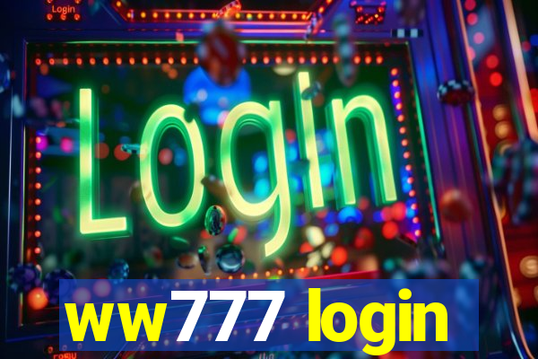 ww777 login